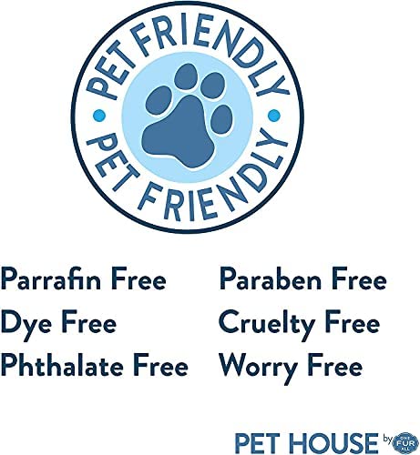 Image of One Fur All Pet House Spring and Summer Wax Melts for Pet Odor, Natural, Plant Based Soy Wax Melts, Long Lasting Fragrance for Fresh Smelling Homes, Tropical Fruit