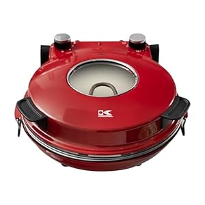 Kalorik Hot Stone Pizza Oven, Red (PZM 43618 R)