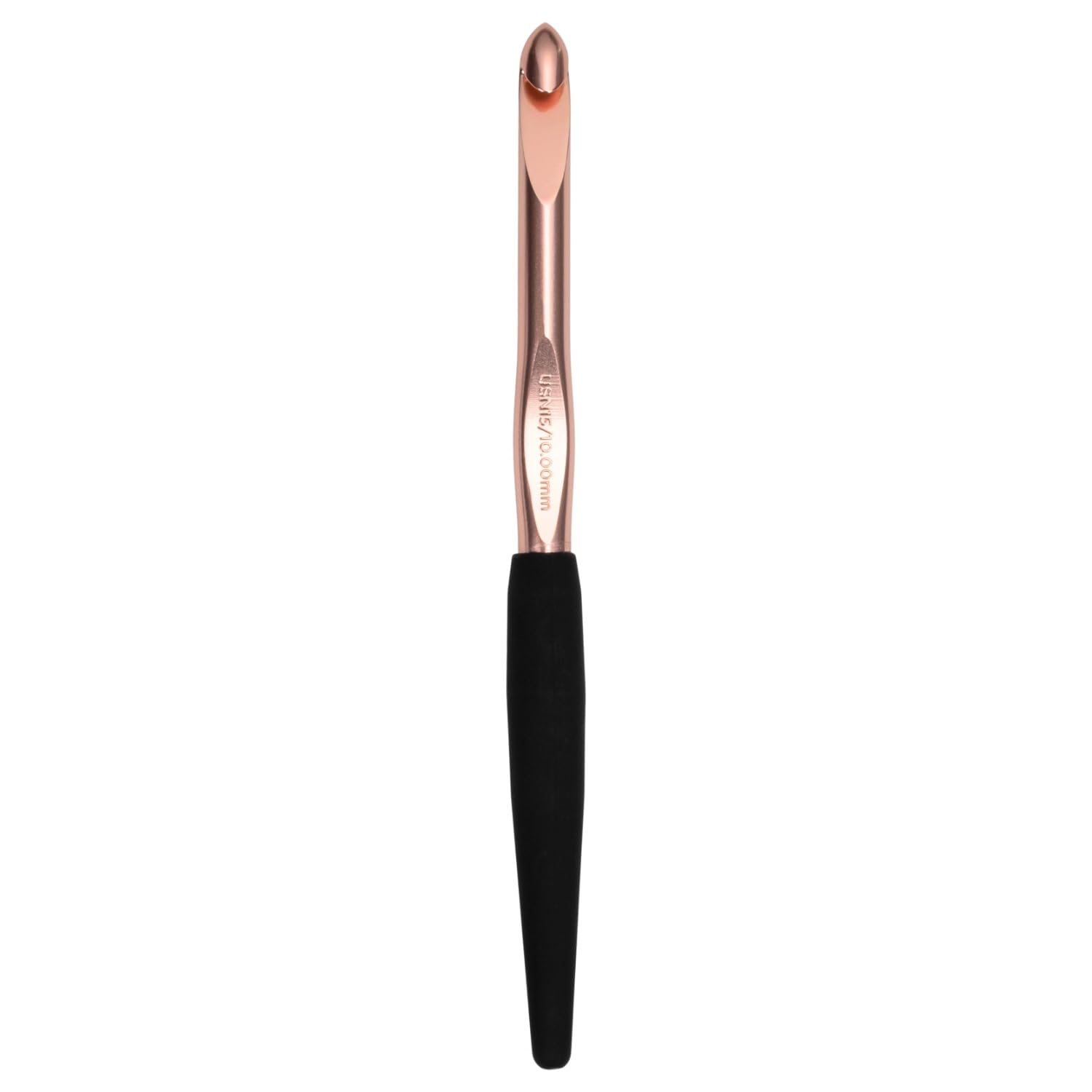 Susan Bates Bronze Silvalume Soft Ergonomic Aluminum Crochet Hook-Size N15/10Mm