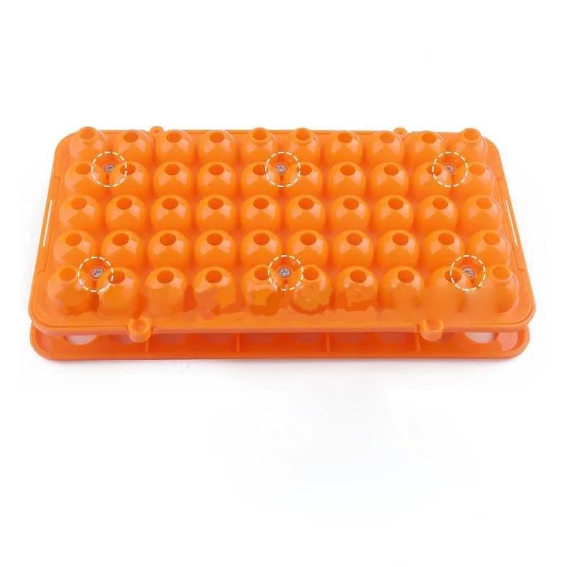 Placa de almacenamiento transparente de 50 orificios for viales de laboratorio, soporte for tubos de 1,8 ml a 60 ml, estante for botellas de muestra de plástico de 10 Uds.