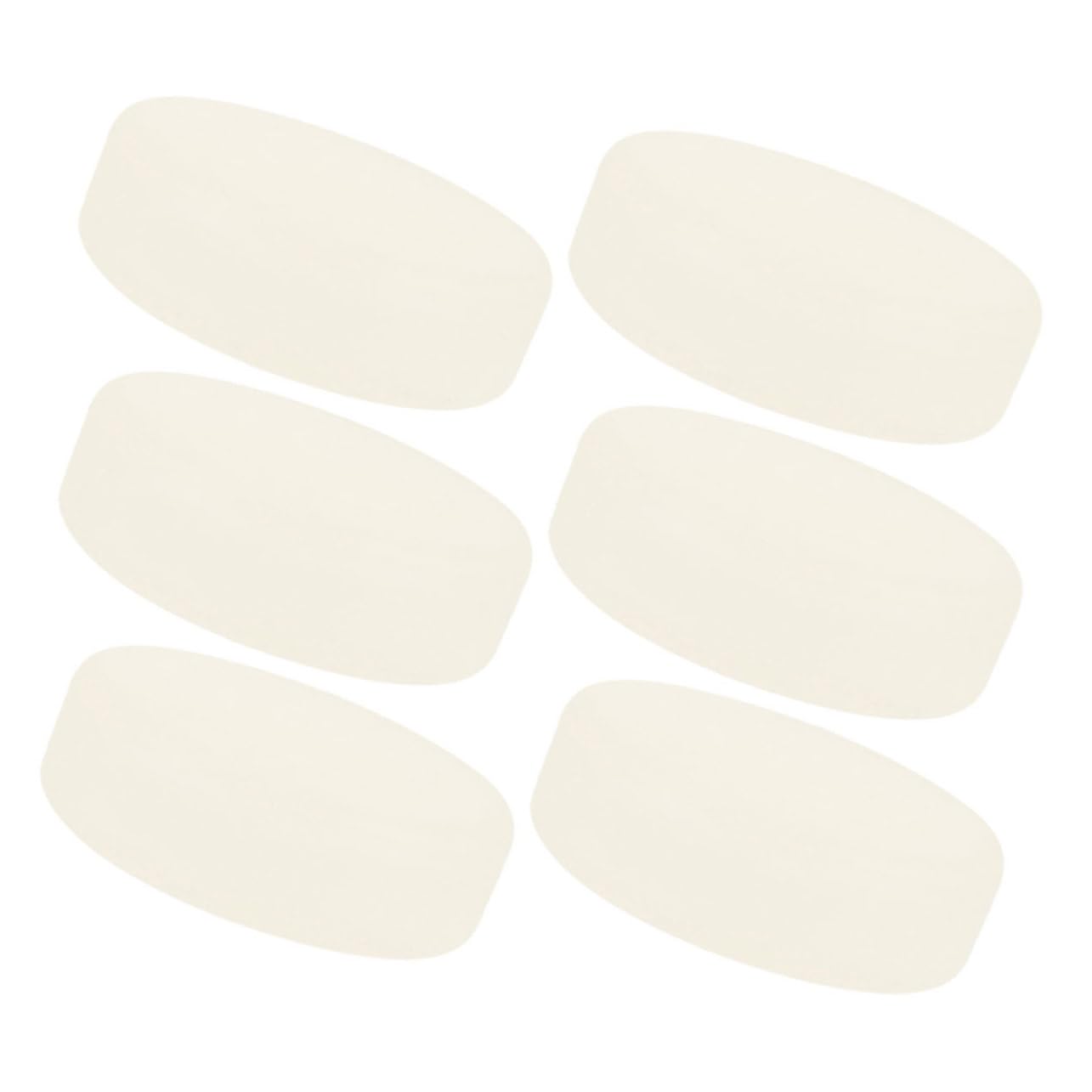 Toddmomy 6-Pack Ice Hockey Pucks PVC Training Pucks for Indoor/Outdoor Practice Competiti