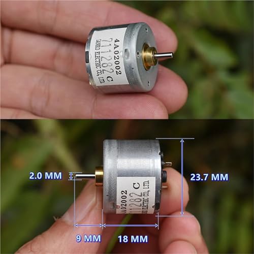 Moteur DC 310 à balais 5V 6V pour instrument optique précis