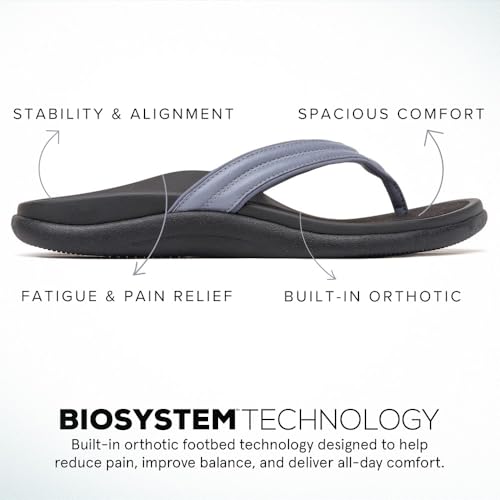 ABEO Laguna Thin Strap Flip Flops For Women | Orthopedic Sandals | Ball of Foot Pain Relief | Built-In Metatarsal Pads Women | Ball Of Foot Cushions for Women3