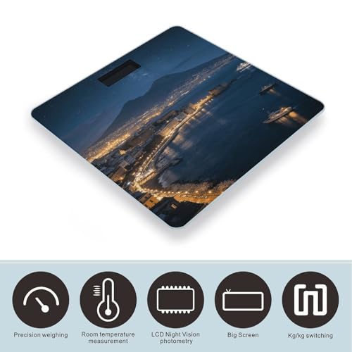 Báscula digital de baño VstaDank con vidrio templado miniatura 3