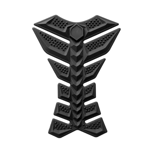 Motocross Stickers - Fish Bone Oil Tank Decal, Rubber Protective