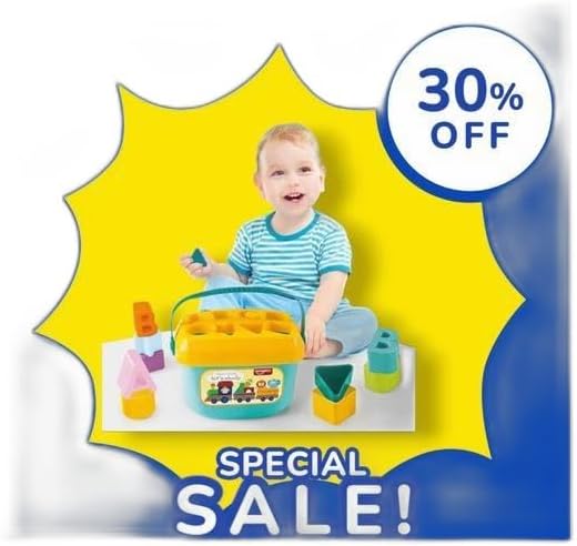 First Shape Sorting Blocks Educational Activity Toys 16 Building Collection ABCD Alphabets Game Cube to Development Stor|Design - 1197 Sorting & Stacking Toys PADARIYA1197