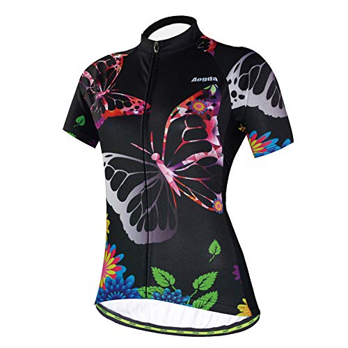 Cycling Jersey Women Aogda Bike Biking Shirts Ladies Summer Cycling Clothing (B Jerseys, M) Cycling Jersey Women Aogda Bike Biking Shirts Ladies Summer Cycling Clothing (B Jerseys, M)