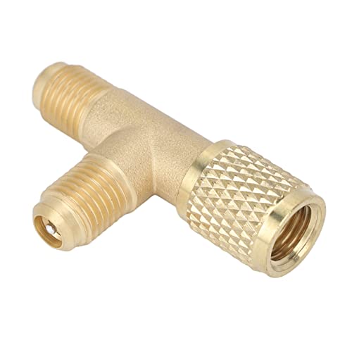 Adaptador Tee con conector giratorio para bomba de vacío AC