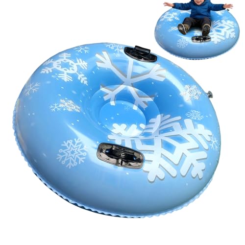 Tube à neige robuste et anneau de luge gonflable pour activité extérieure