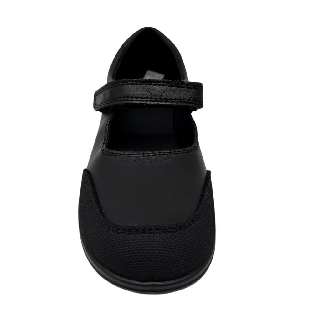 Zapatos Colegiales niña de Piel – Calzado Escolar Respetuoso y Lavable con Velcro o sin Cordones – Hechos a Mano en España – Náuticos y Merceditas cómodas para Diario