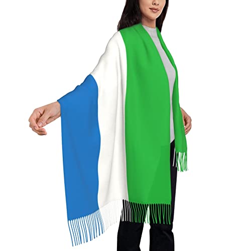 TZT Flag of Nigeria Scarf For Women and Men Winter Warm Scarves Large Shawl Wrap Shawl Gifts4