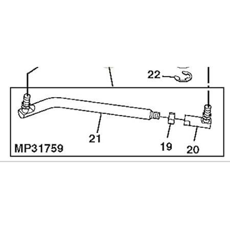 Amazon Com John Deere Original Equipment Ball Joint Am132168 Patio Lawn Garden