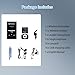 Retekess T130 Wireless Tour Guide System, Church Translation System, Easy to Set Up, Clear Sound Quality, Tour Guide Headsets for Plant Tour, School (1 Transmitter 15 Receivers)