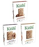Kashi Breakfast Cereal Variety Pack, Organic Cereal, Cinnamon Harvest, Autumn Wheat and Berry Fruitful, 48.2oz Case (3 Boxes)