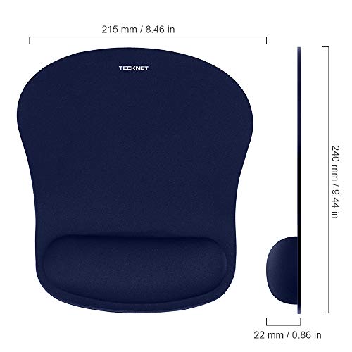 Image of TECKNET Ergonomic Mouse Pad with Wrist Support
