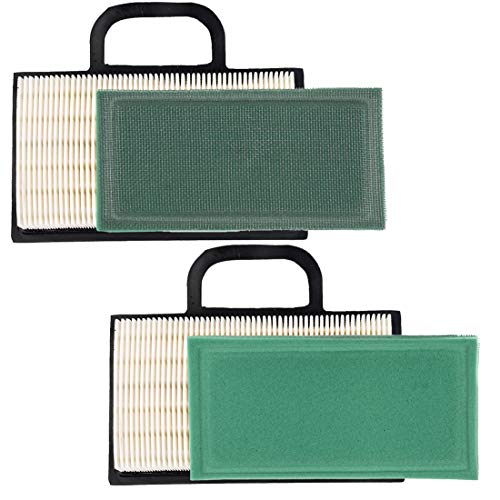 Carkio MIU11286 GY20575 - Filtro de aire para John Deere D140 D130 L120 Z425 X130R X135R X140 X155R X165 L118 LA135 LA120 LA130 LA140 Z425 Motor tractor cortacésped (paquete de 2)