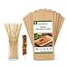 CEDAR ALPHA 12 Pk Canada Cedar Planks & 100 pcs Bamboo Skewer for Grilling Salmon, Meat Fish and Veggies. Cedar Grilling Planks for Clearance(11.8 ''X5.5, Natural Cedar Wood)
