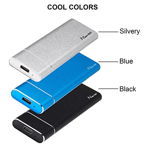 Image of CALANDIS Portable USB 3.1 Ssd 430Mb /S Read Speed Solid State Drive Black 500Gb