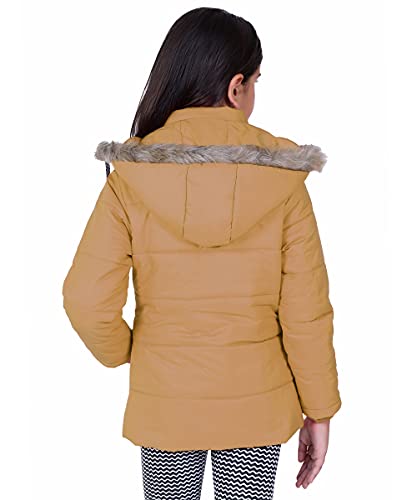 Image of Brazo Full Sleeve Solid Winter Wear Jacket for Girls
