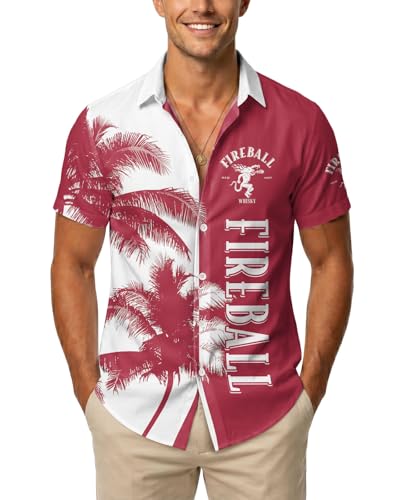 Image of 99TIMORO Funny Movie Mens Hawaiian Shirts Button Down Short Sleeve