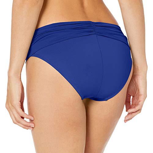 Image of La Blanca Women's Island Goddess Shirred Band Hipster Bikini Bottom