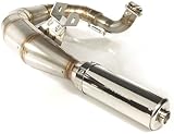 Rennauspuff SIP Performance für Vespa T5 Edelstahl, Dämpfer: Edelstahl, lefthand, drehzahlfreudige Version