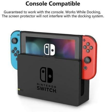 CSL-TECH Screen Protector For Nintendo Switch 2 PACK Tempered Glass Screen Protector Premium Anti Scratch Clear HD 6.2 inch Tablet