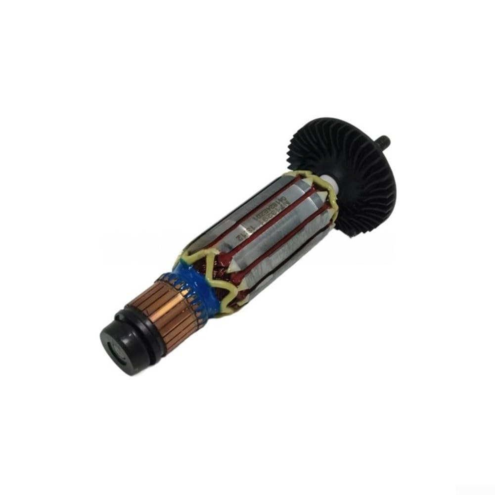 Rotor de armadura de repuesto para amoladora angular DWE8300 DWE8310, alambre de cobre diseñado para tolerancias de equipos originales, mecanizado de precisión, robusto y fácil