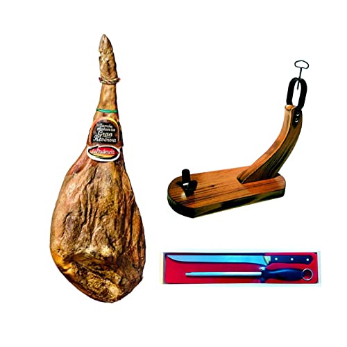 スペイン産 原木 (ハモンセラーノ(台・ナイフセット))