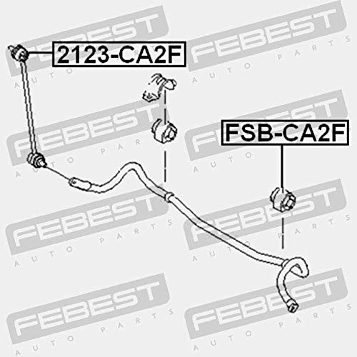 Amazon.com: Front Stabilizer Link/Sway Bar Link Febest 2123-CA2F
