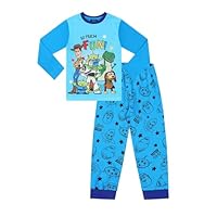 Disney Boys Toy Story So Much Fun Long Pyjama Set Kids PJ's (3-4 Years) Blue