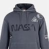 Soul Cal Mens NASA Hoodie Grey XXL #3