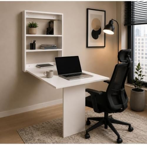 Mesa Dobrável Parede Multiuso(BRANCO)