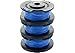Ryobi One+ AC14RL3A .065 Line and Spool Replacement for Ryobi 18v, 24v, and 40v Cordless Trimmers (3 Pack)