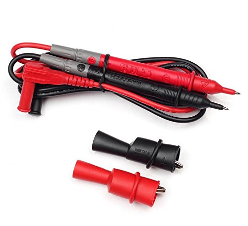 MASTECH TC4001 Testing Probes w/ Alligator Clips - Red + Black