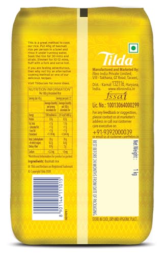 Image of Tilda Resham Pure Basmati Rice 1kg