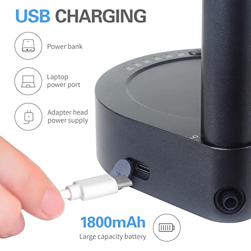 Desktop Water Bottle Dispenser, Keweis Portable Electric Water Bottle Pump Countertop for 5 Gallon & Universal Bottles, USB Charging Automatic Water Jug Dispenser for Bedside, Home, Office, Outdoor - Image 6