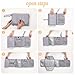 Portable Baby Diaper Changing Pad with Wipe Dispenser and Waste Bag Dispenser Detachable Diaper Changing Travel Bag with Waterproof Changing Mat Well Organized for Changing Kits