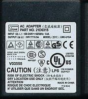 Skynet AC Adapter Part NO. 21D0315 (LMK-U15A)