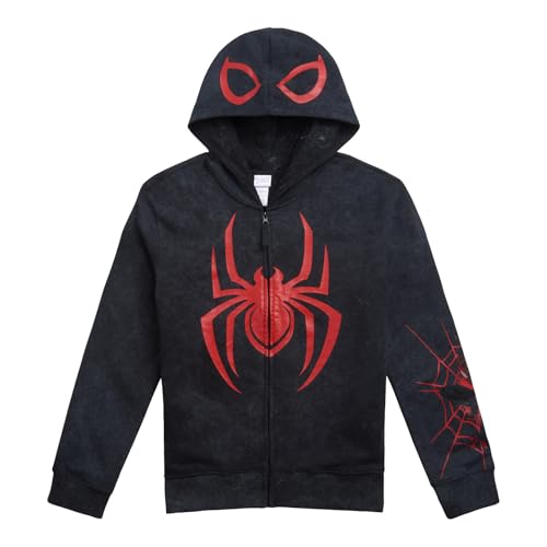 Image of Marvel Spider-Man Matching Family Cosplay Fleece Zip-Up Hoodie