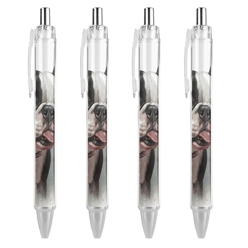 Stylos à bille Boston Terrier pour égayer vos notes de bureau et votre papeterie
