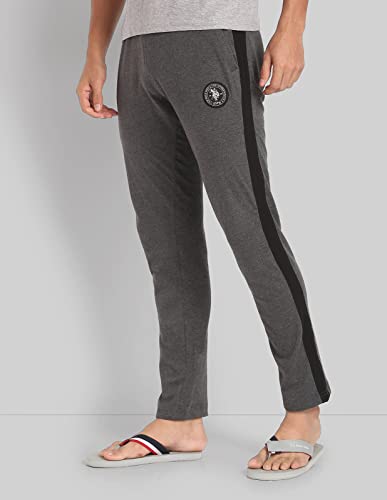 Image of U.S. Polo ASSN. Men's Regular Fit Mid Rise Track Pant