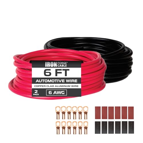 Câbles de calibre 6 AWG Iron Forge pour sécuriser le système électrique du camping-car
