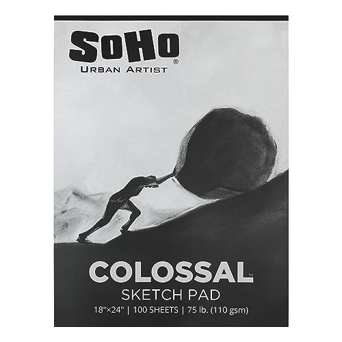 Carnet de croquis reliure adhésive SoHo 100 feuilles pour ne plus perdre vos plus belles esquisses