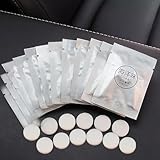 12 Pack Car Air Freshener Refills, Car Air Vent Clip Freshener Refills Solid Fragrance Replacement Pads, Solid Fragrance Scent Refill Tablets (12 Packs 6 Different Scents)