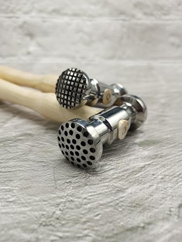 Set of 2 Texture Hammers Double sided different head hammers for Texturing