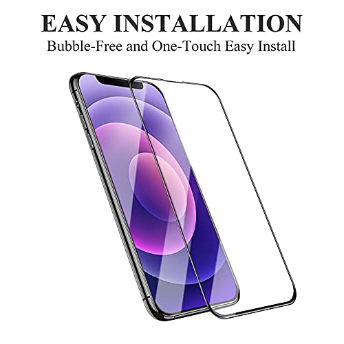 AKABEILA [3 Pack Screen Protector for iPhone 14/13 Pro/13 HD Tempered Glass Film 9H Hardness Case Friendly Easy Installation Anti Scratch Bubble Free 6.1 Inch - Image 2