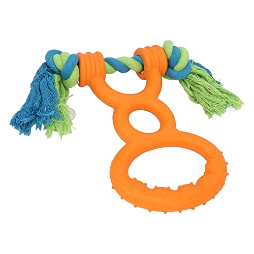 Kauspielzeug für Hunde, Zahnen, Gummi, Reinigung, Tragbares Hundering-Trainingsseil