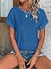 Bliwov Womens Tops Eyelet Embroidery Summer Fall C... #4