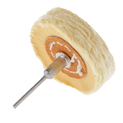 MERIGLARE Polimento de Polimento Profissional Roda Shanked Polisher Moedor Almofada Amarelo - Shanke